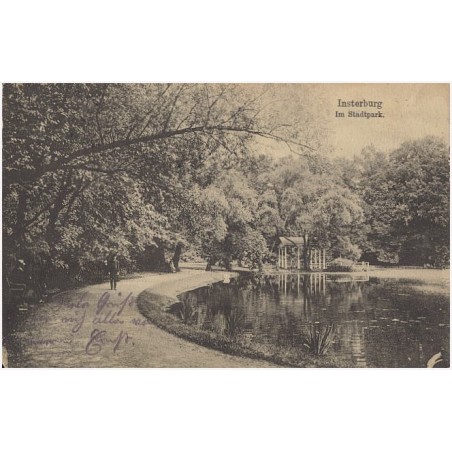 Insterburg. Im Stadtpark
