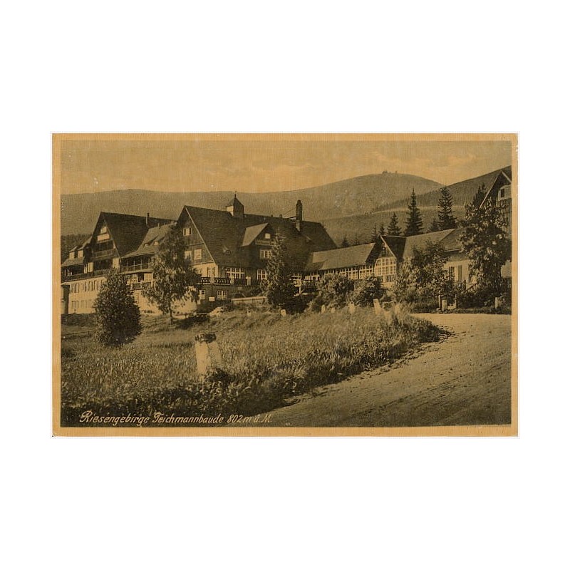 Riesengebirge. Teichmannbaude 802 m ü.M