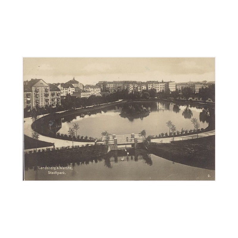 Landsberg a.Warthe, Stadtpark. 2