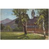 Die Kirche Wang mit der Schneekoppe. Von Professor Morgenstern