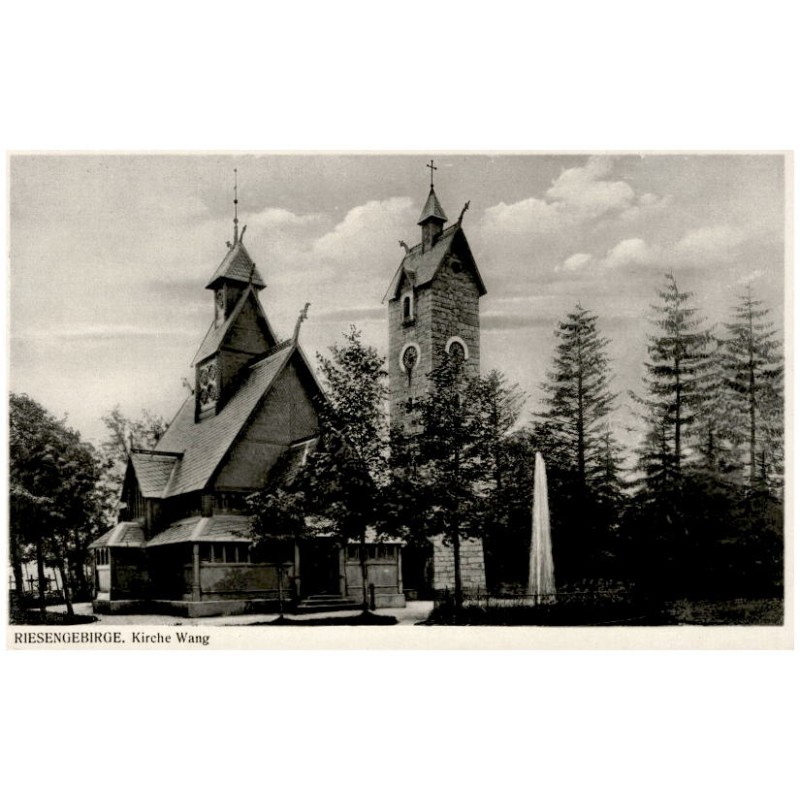 Riesengebirge. Kirche Wang