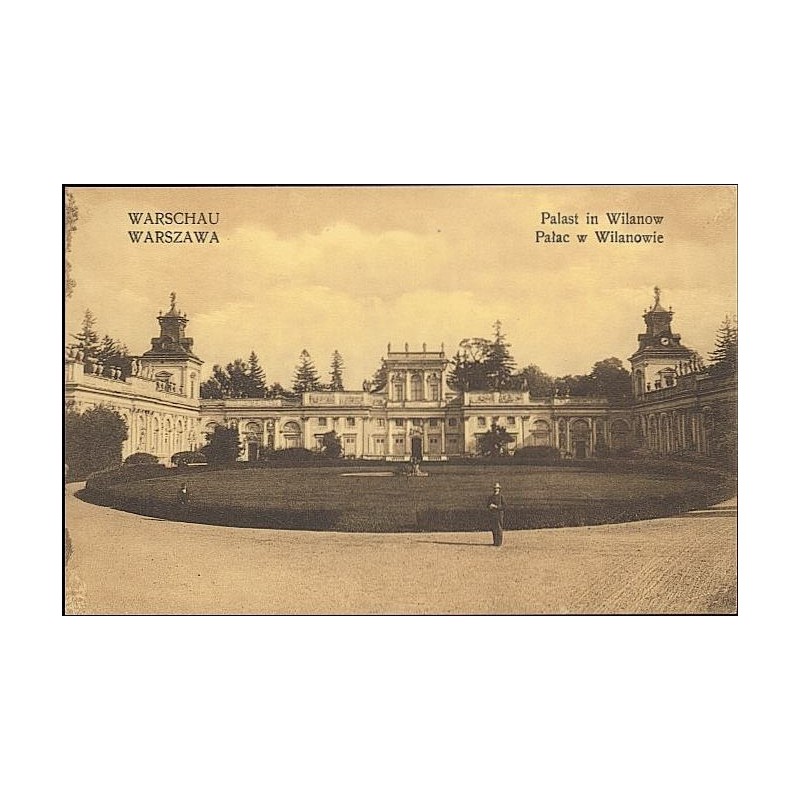 Warszawa Pałac w Wilanowie. Warschau Palast in Wilanow