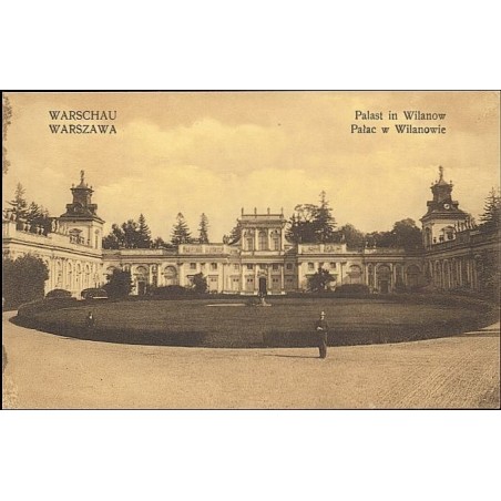 Warszawa Pałac w Wilanowie. Warschau Palast in Wilanow