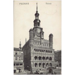 Poznań. Ratusz. Posen. Rathaus