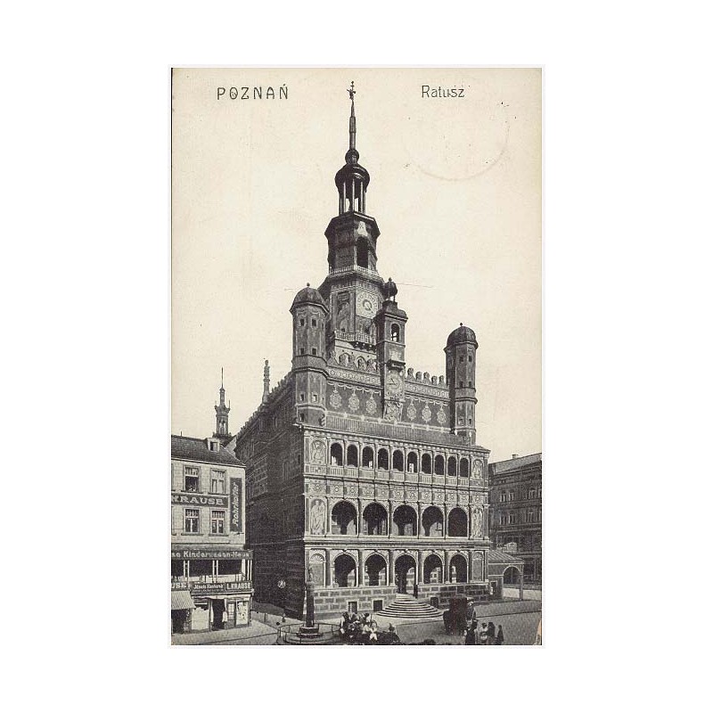 Poznań. Ratusz. Posen. Rathaus