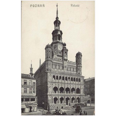 Poznań. Ratusz. Posen. Rathaus
