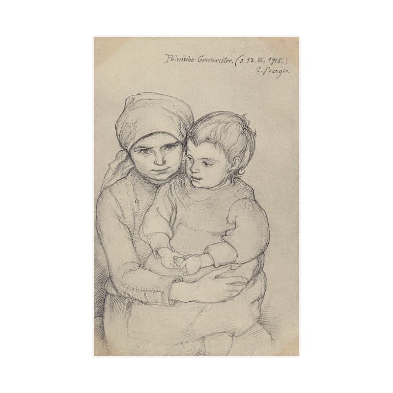 Polnische Geschwister. (J. 13.III.1915.) E. Berger