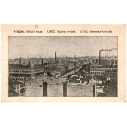 Łódź, Ogólny widok / Лодзь, Общій видь. Łódź, Ogólny widok. Lodz, Generall-Ansicht