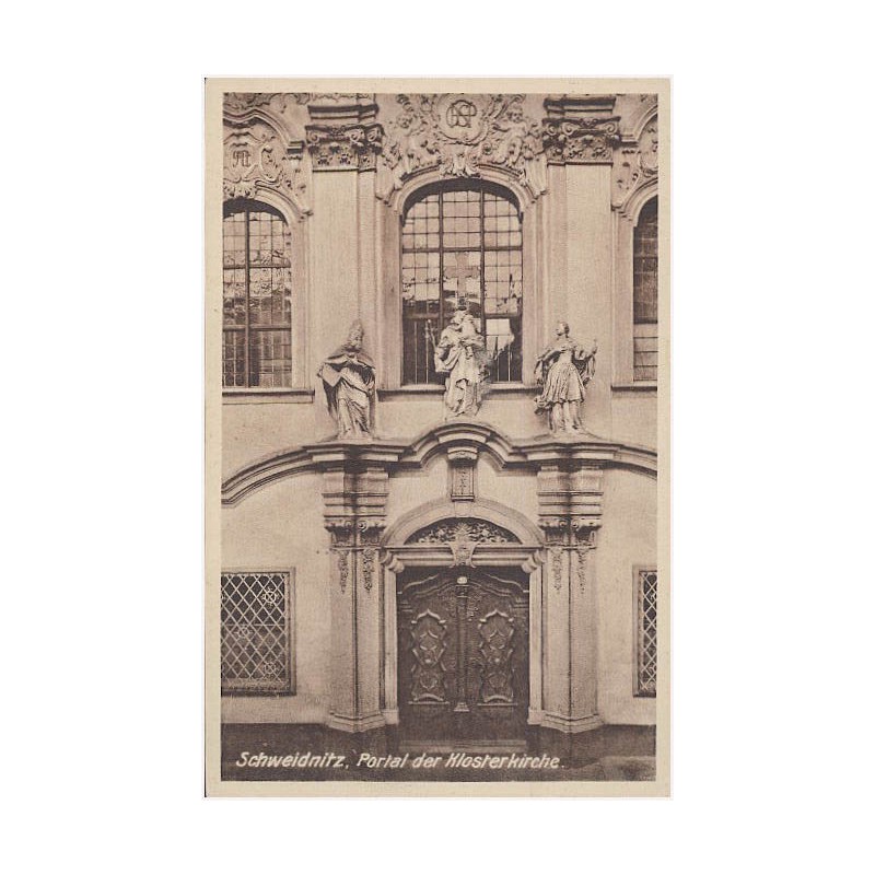 Schweidnitz, Portal der Klosterkirche