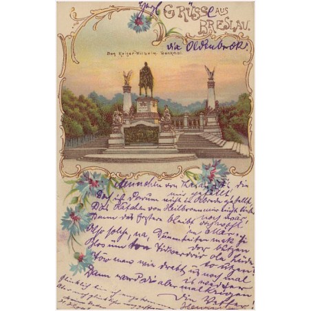 Gruss aus Breslau. Das Kaiser-Wilhelm Denkmal