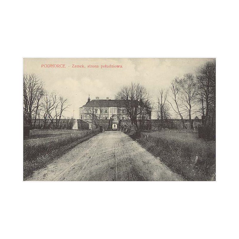 Podhorce. - Zamek, strona południowa