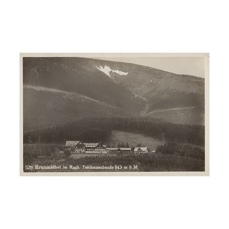 529 Krummhübel im Rsgb. Teichmannbaude 843 m ü M