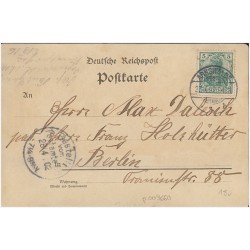 Gruss aus Arnswalde. Stadtberg mit Restaurant
