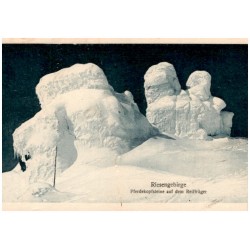 Riesengebirge. Pferdekopfsteine auf dem Reifträger