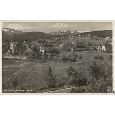 Brückenberg mit Prinz Heinrich Baude. Silesian 2192