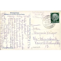 Brückenberg mit Prinz Heinrich Baude. Silesian 2192