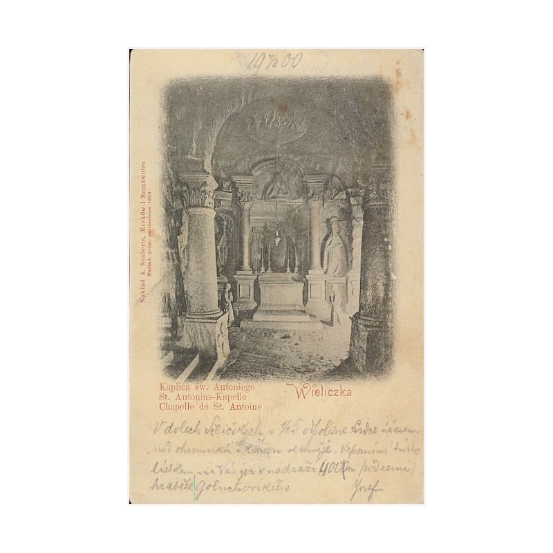 Wieliczka. Kaplica św. Antoniego. St. Antonius-Kapelle. Chapelle de St. Antoine