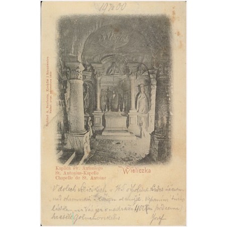 Wieliczka. Kaplica św. Antoniego. St. Antonius-Kapelle. Chapelle de St. Antoine