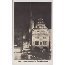 Neisse, Kämmereigiebel in Festbeleuchtung