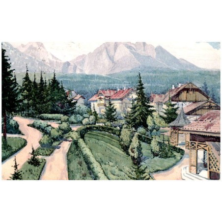 Jára Sedláček: Tatry - Tátra. Nižni Smokovec, Šrobarovo sanator
