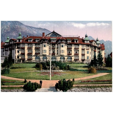 Tatry. Starý Smokovec 1020 m. Tatra. Alt-Schmecks. Tátra. Ótátrafüred