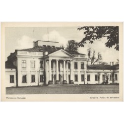 Warszawa. Belweder. Varsovie. Palais de Belvédere