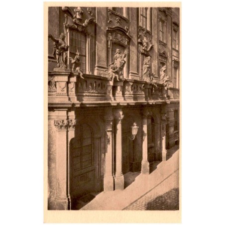 Jubiläums-Postkarte 1811 - August - 1911. Herausgegeben mit Genehmigung von Rektor und Senat der Universität Breslau. Hauptporta