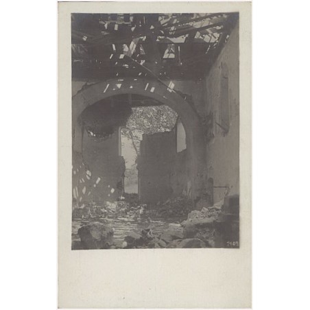 Zerstörte Kirche bei Tarnow. Originalfoto F. J. Mařik, Prag, 1366 - II. 1916. [...]