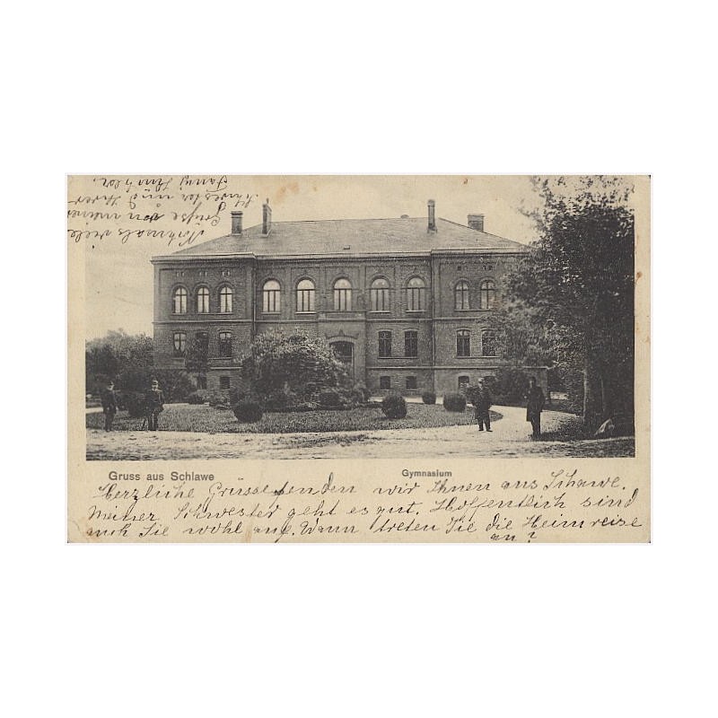 Gruss aus Schlawe. Gymnasium