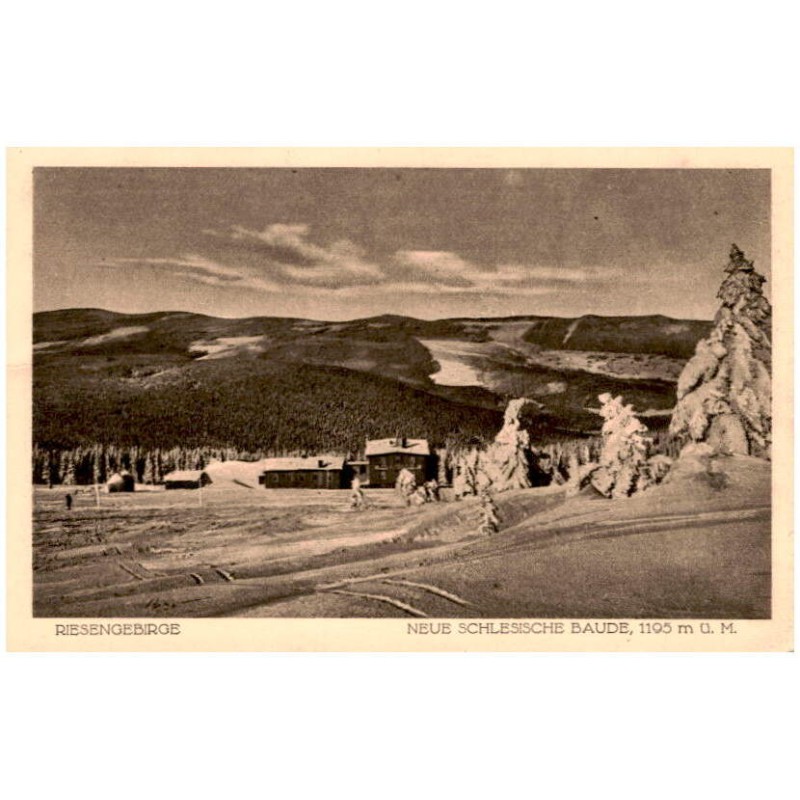 Riesengebirge. Neue Schlesische Baude, 1195 m ü. M.