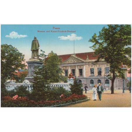 Posen. Museum und Kaiser-Friedrich-Denkmal