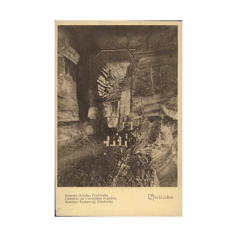 Wieliczka. Komora Arcyks. Fryderyka. Chambre de l' Archiduc Frédéric. Kammer Erzherzog Friedrichs