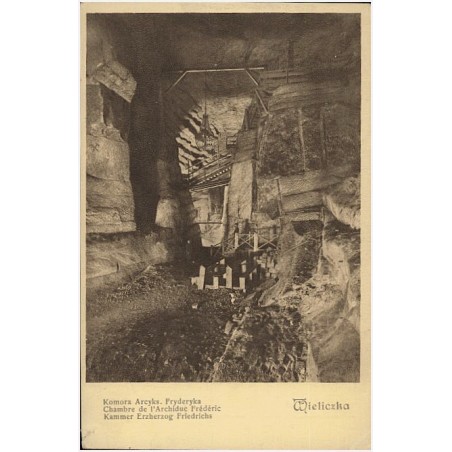 Wieliczka. Komora Arcyks. Fryderyka. Chambre de l' Archiduc Frédéric. Kammer Erzherzog Friedrichs