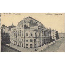 Warszawa. Filharmonja. Varsovie. Philharmonie