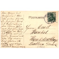 Kirche Podrosche. Abgebr. d. Blitz den 14. V. 07.