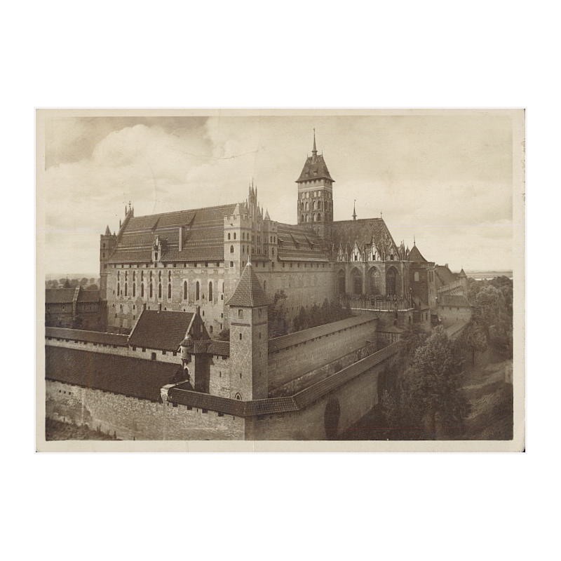 Südostansicht der Marienburg (Westpr.). 3