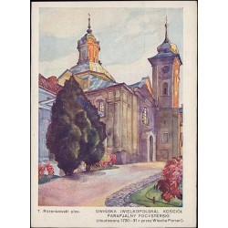 T. Różankowski pinx. Owińska (Wielkopolska), kościół parafjalny pocysterski (zbudowany 1720-31 r. przez Włocha Ferreri)