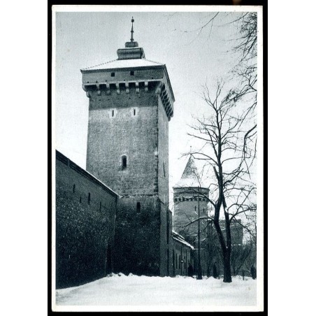 Kraków Brama Florjańska i część murów miejskich [...]. Fot. Otton Swoboda