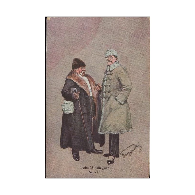 Ludność galicyjska. Szlachta