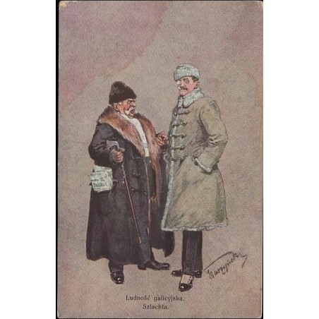 Ludność galicyjska. Szlachta