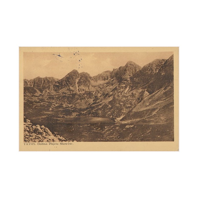 Tatry. Dolina Pięciu Stawów.
