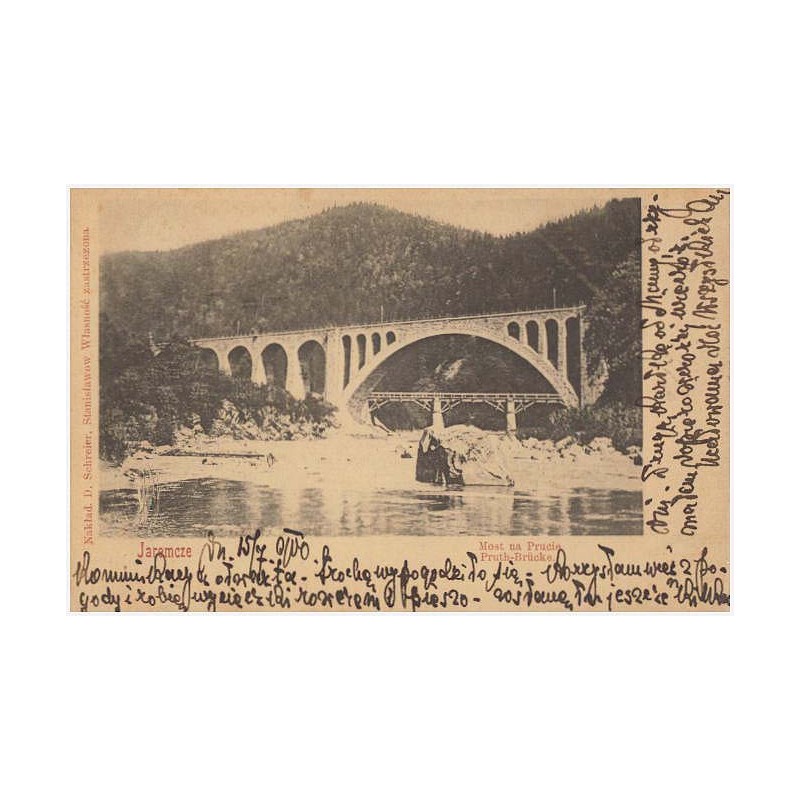 Jaremcze. Most na Prucie. Pruth-Brücke