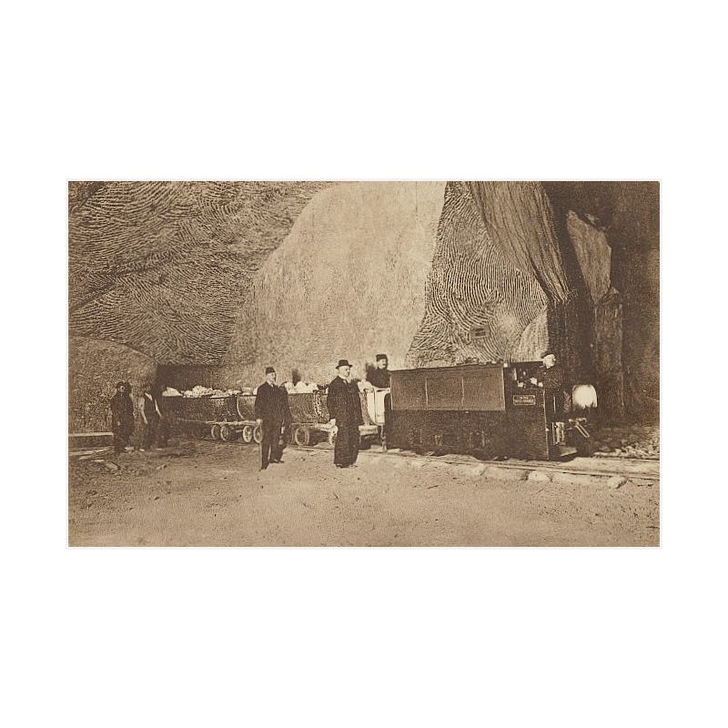 Wieliczka. Elektryczna akumulatorowa lokomotywa kopalniana [...]