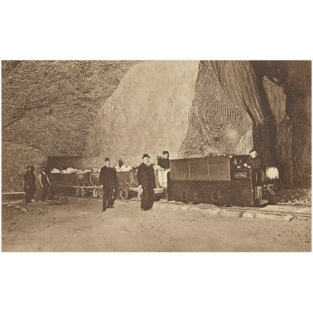 Wieliczka. Elektryczna akumulatorowa lokomotywa kopalniana [...]