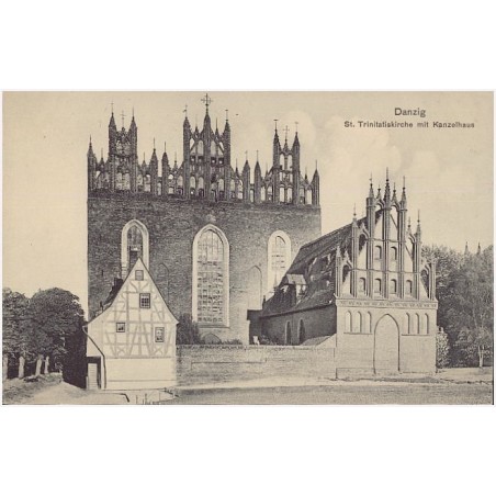 Danzig. St. Trinitatiskirche mit Kanzelhaus