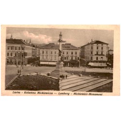 Lwów - Kolumna Mickiewicza - Lemberg - Mickiewicz-Monument