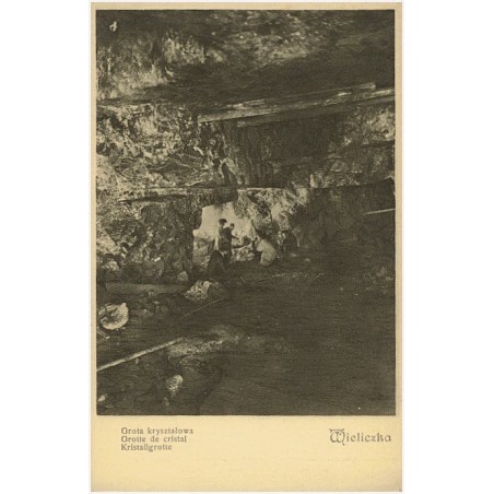 Wieliczka. Grota kryształowa. Grotte de cristal. Kristallgrotte