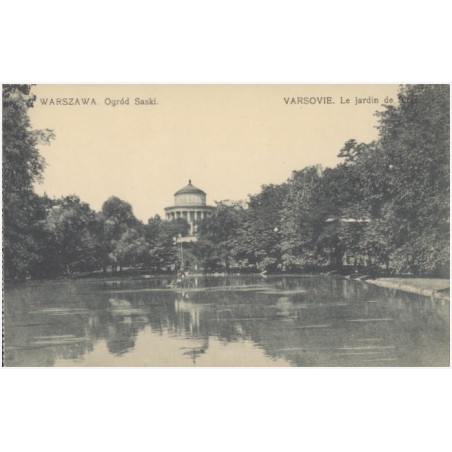 Warszawa. Ogród Saski. Varsovie. Le jardin de Saxe