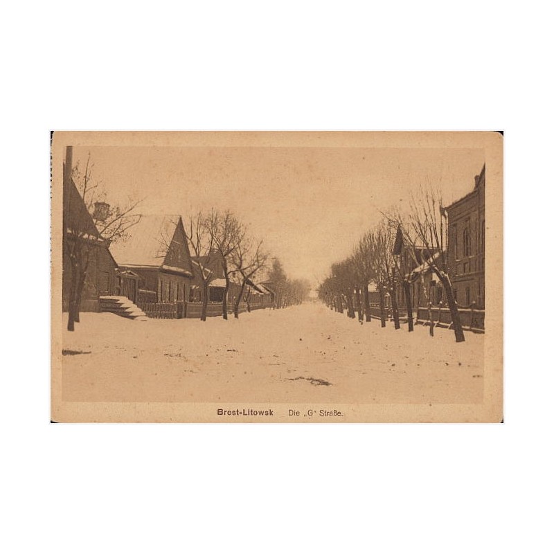 Brest-Litowsk. Die "G" Straße
