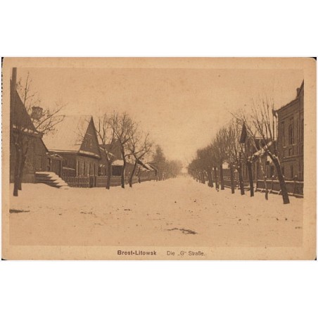 Brest-Litowsk. Die "G" Straße